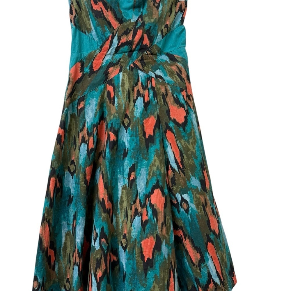 Anthropology girls from savoy Elegant Kids Formal Dress in Teal and Coral - Picture 14 of 16